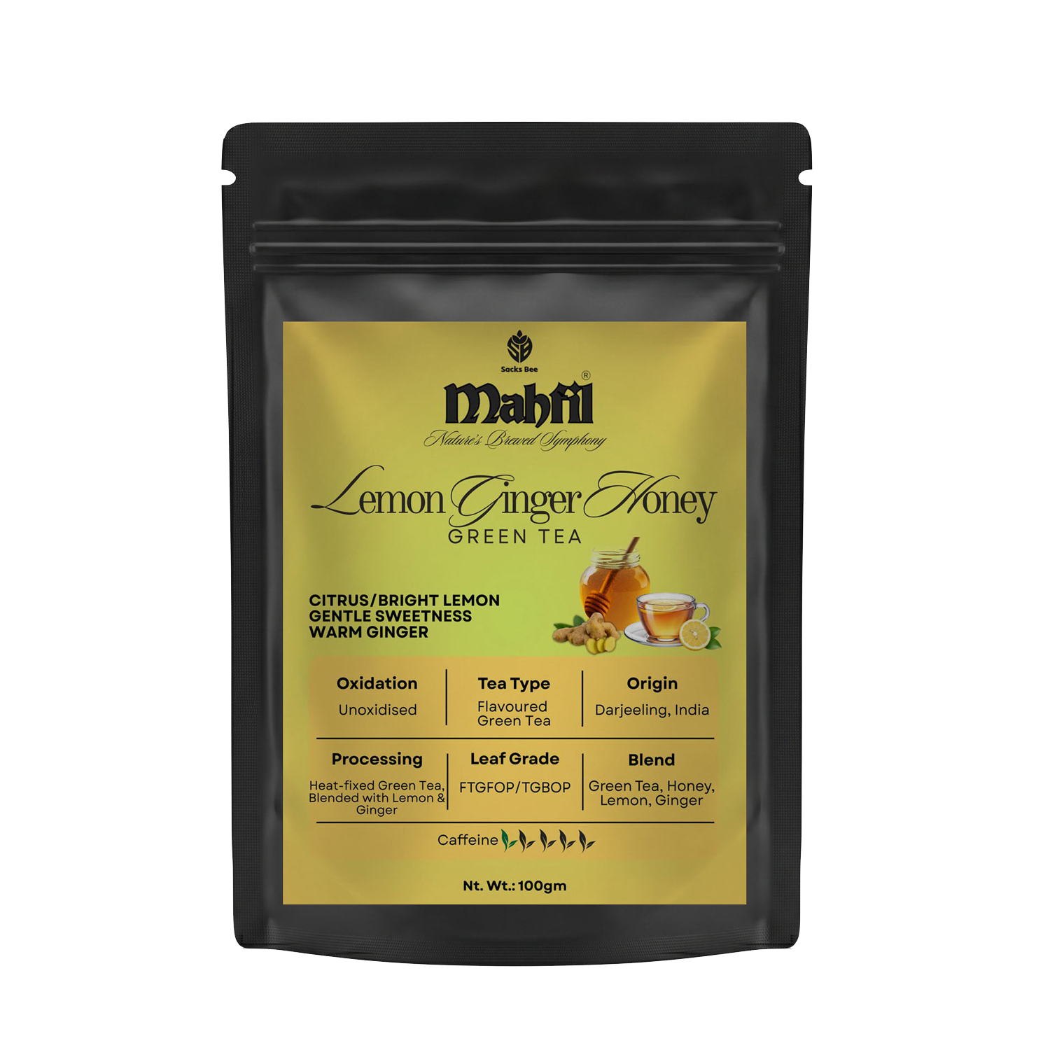 HONEY LEMON GREEN TEA